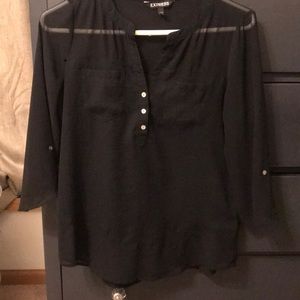 Express sheer blouse